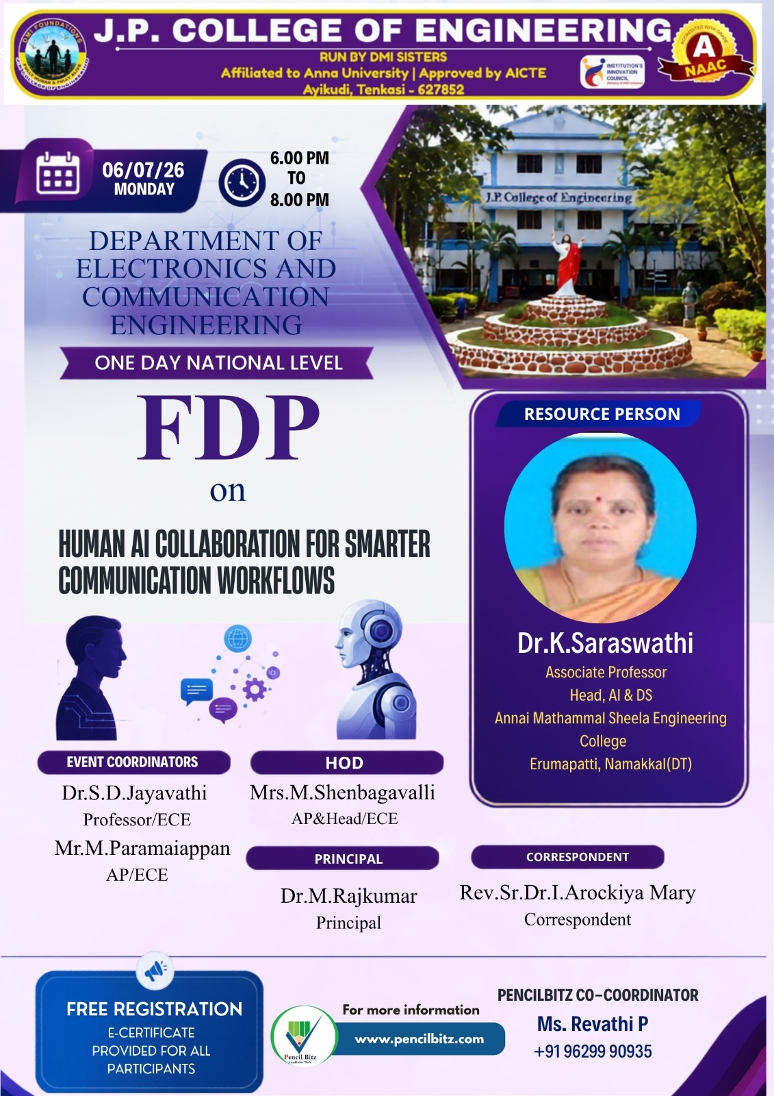 J.P.college of Engineering